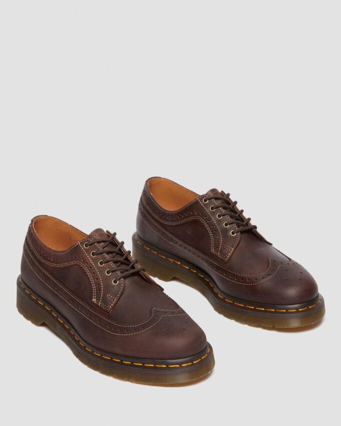 3989 Chaussures brogues en cuir Crazy Horse 3989 Chaussures brogues en cuir Crazy Horse