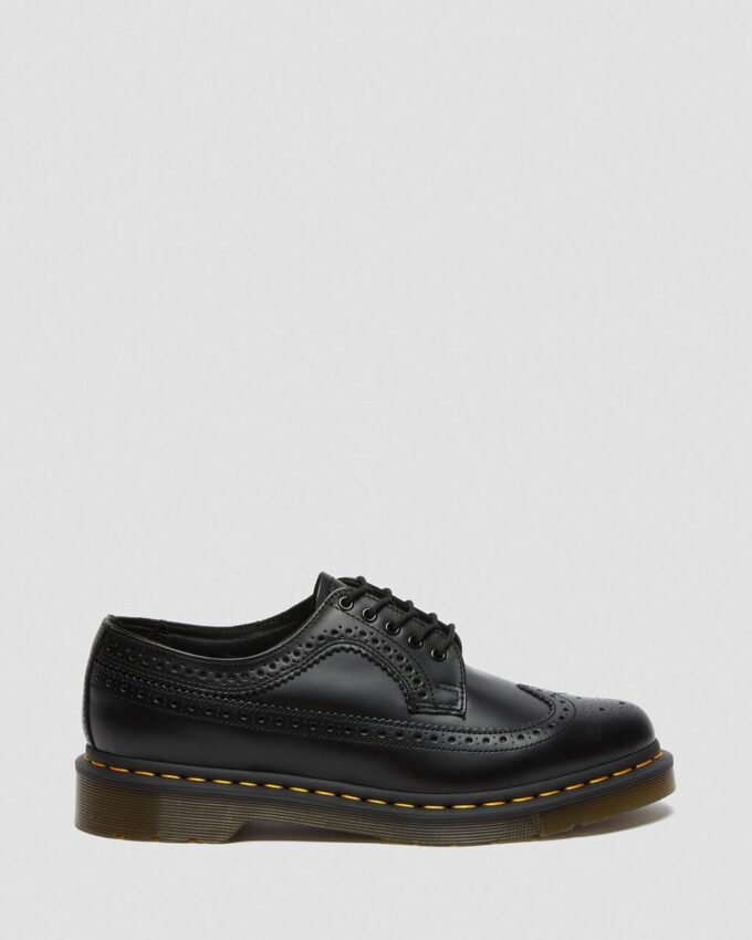 3989 Chaussures brogues en Smooth Leather à coutures jaunes 3989 Chaussures brogues en Smooth Leather à coutures jaunes