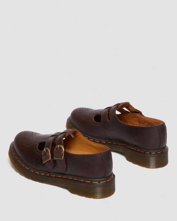 8065 Chaussures Mary Jane en cuir Crazy Horse 8065 Chaussures Mary Jane en cuir Crazy Horse