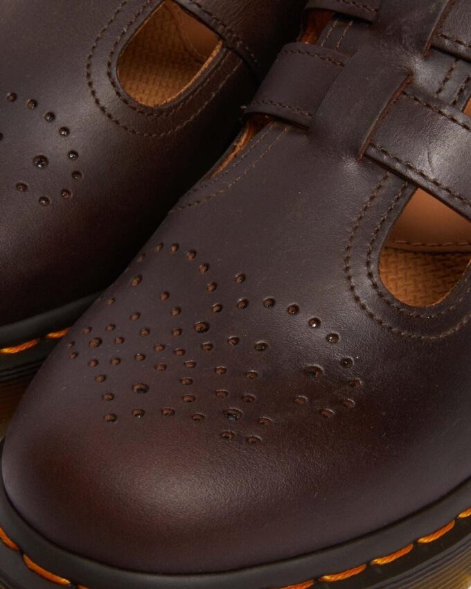 8065 Chaussures Mary Jane en cuir Crazy Horse 8065 Chaussures Mary Jane en cuir Crazy Horse