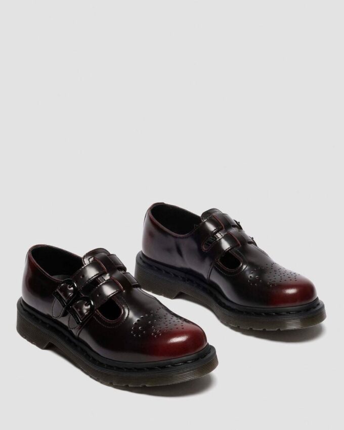 8065 Chaussures Mary Jane en cuir frotté Arcadia 8065 Chaussures Mary Jane en cuir frotté Arcadia