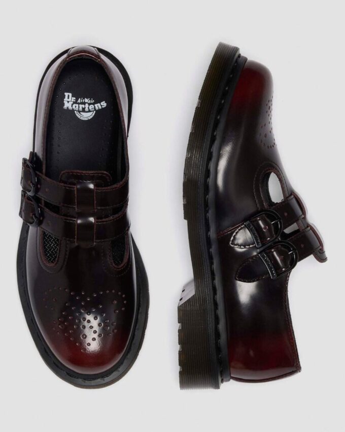 8065 Chaussures Mary Jane en cuir frotté Arcadia 8065 Chaussures Mary Jane en cuir frotté Arcadia