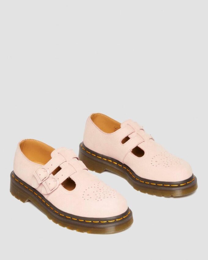 8065 Chaussures Mary Jane en cuir nubuck 8065 Chaussures Mary Jane en cuir nubuck