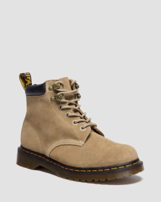 939 Bottines en daim ciré