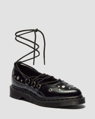 Ballerines ELPHIE II en cuir Buttero clouté