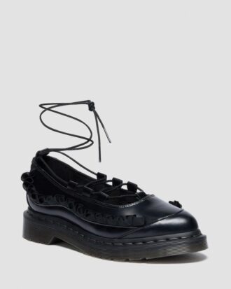 Ballerines en cuir ELPHIE II FRILL