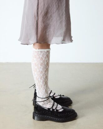 Ballerines en cuir ELPHIE II FRILL