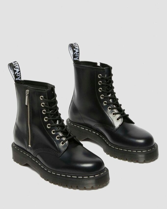 Bottes 1460 Bex Smooth Leather à lacets et fermeture éclair Bottes 1460 Bex Smooth Leather à lacets et fermeture éclair