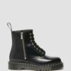 Bottes 1460 Bex Smooth Leather à lacets et fermeture éclair Bottes 1460 Bex Smooth Leather à lacets et fermeture éclair