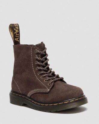 Bottes 1460 en nubuck vieilli pour tout-petits