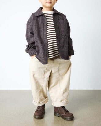Bottes 1460 en nubuck vieilli pour tout-petits