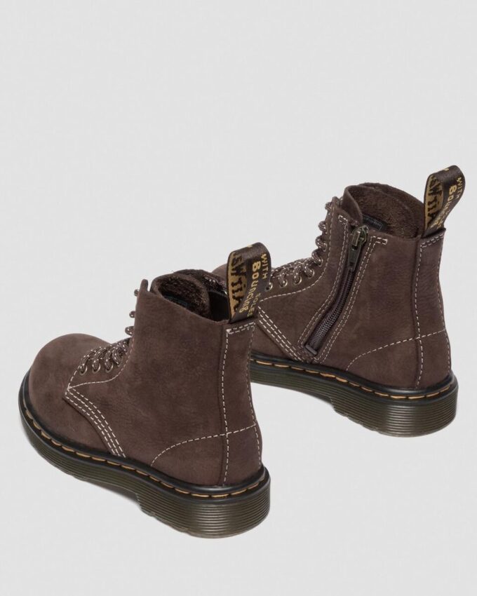 Bottes 1460 en nubuck vieilli pour tout-petits Bottes 1460 en nubuck vieilli pour tout-petits