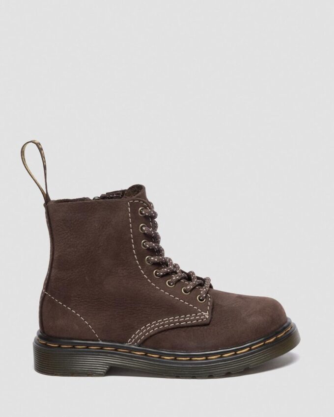 Bottes 1460 en nubuck vieilli pour tout-petits Bottes 1460 en nubuck vieilli pour tout-petits