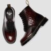Bottes 1460 Inferno en cuir Arcadia Rub Off Bottes 1460 Inferno en cuir Arcadia Rub Off