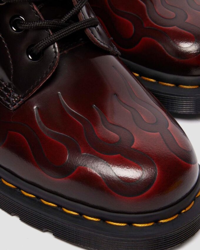 Bottes 1460 Inferno en cuir Arcadia Rub Off Bottes 1460 Inferno en cuir Arcadia Rub Off