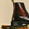 Bottes 1460 Inferno en cuir Arcadia Rub Off Bottes 1460 Inferno en cuir Arcadia Rub Off