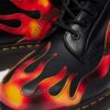 Bottes 1460 Pascal FLAME en cuir Arcadia Rub Off Bottes 1460 Pascal FLAME en cuir Arcadia Rub Off