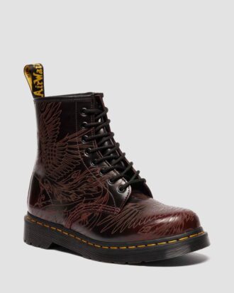 Bottes 1460 PHOENIX en cuir frotté Arcadia Leather