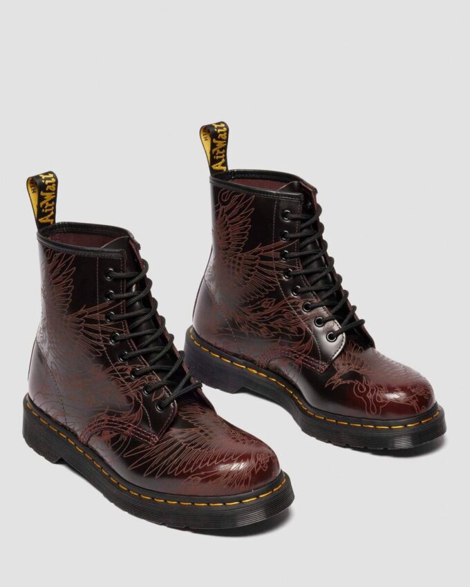 Bottes 1460 PHOENIX en cuir frotté Arcadia Leather Bottes 1460 PHOENIX en cuir frotté Arcadia Leather
