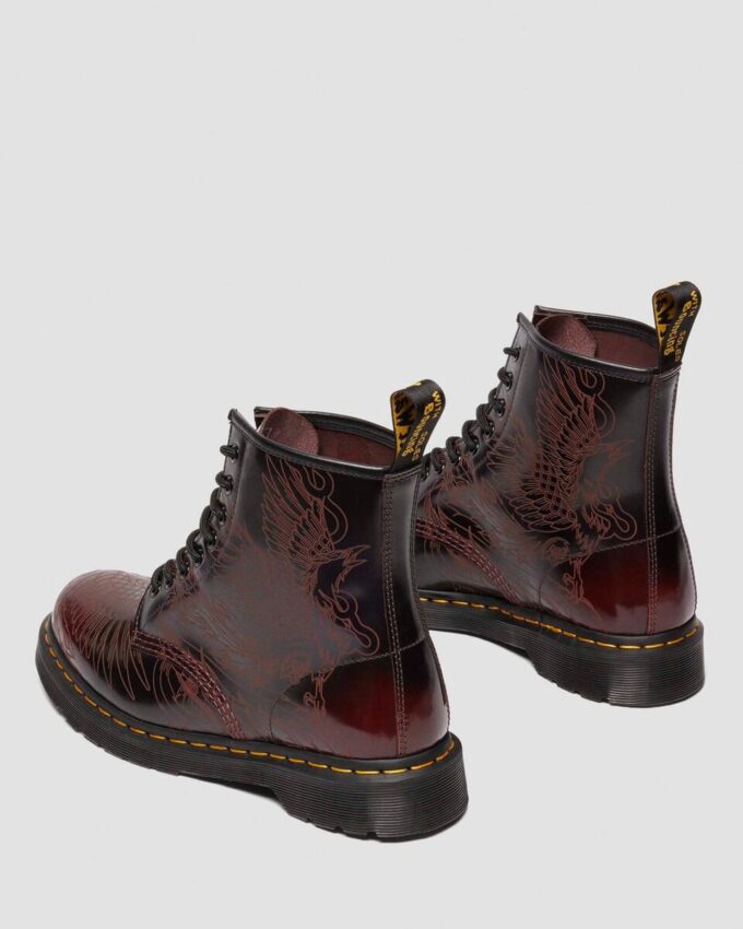 Bottes 1460 PHOENIX en cuir frotté Arcadia Leather Bottes 1460 PHOENIX en cuir frotté Arcadia Leather