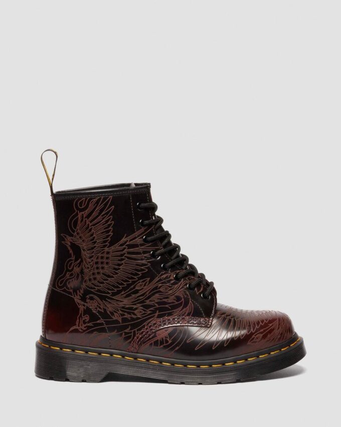 Bottes 1460 PHOENIX en cuir frotté Arcadia Leather Bottes 1460 PHOENIX en cuir frotté Arcadia Leather