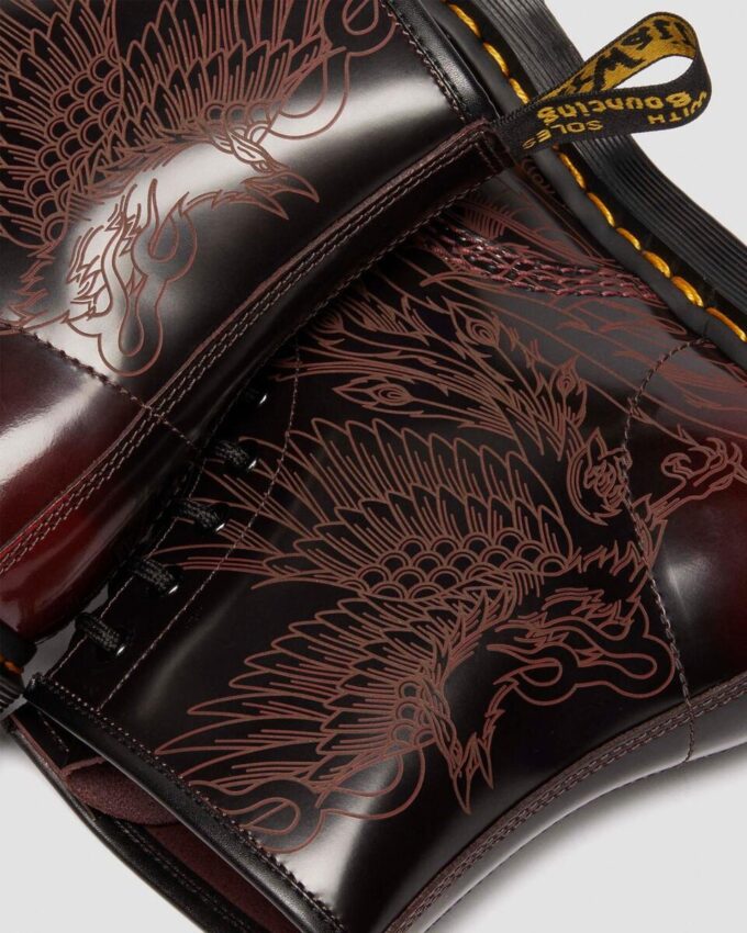 Bottes 1460 PHOENIX en cuir frotté Arcadia Leather Bottes 1460 PHOENIX en cuir frotté Arcadia Leather