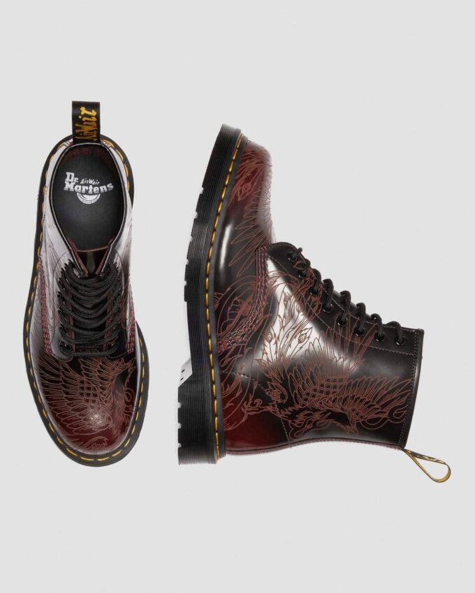 Bottes 1460 PHOENIX en cuir frotté Arcadia Leather Bottes 1460 PHOENIX en cuir frotté Arcadia Leather