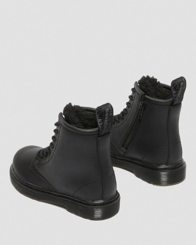 Bottes 1460 pour tout-petits doublées de fausse fourrure Bottes 1460 pour tout-petits doublées de fausse fourrure