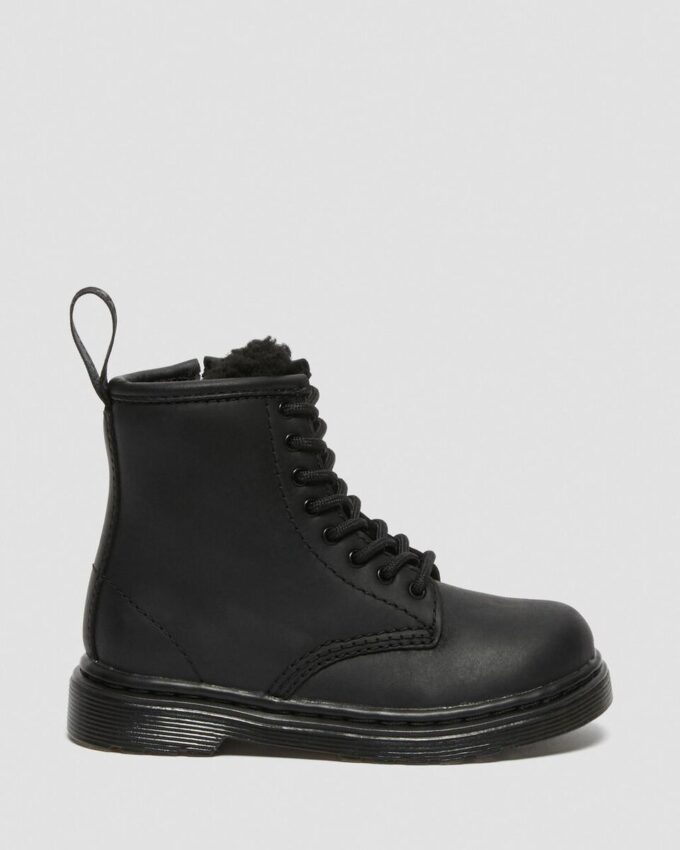 Bottes 1460 pour tout-petits doublées de fausse fourrure Bottes 1460 pour tout-petits doublées de fausse fourrure