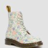 Bottes 1460 Vonda en cuir recyclé à motif floral