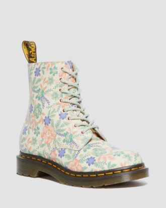 Bottes 1460 Vonda en cuir recyclé à motif floral