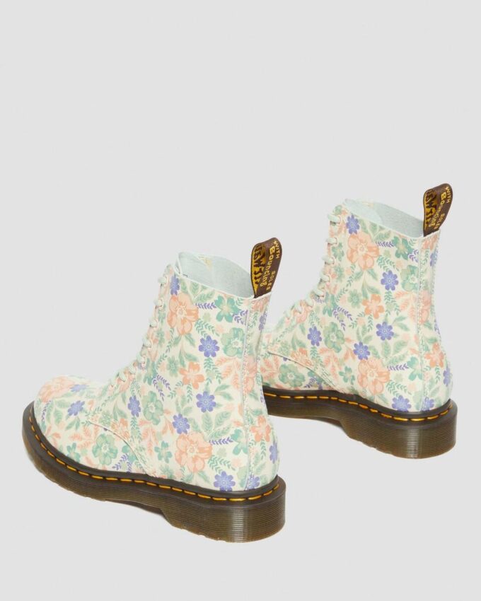 Bottes 1460 Vonda en cuir recyclé à motif floral