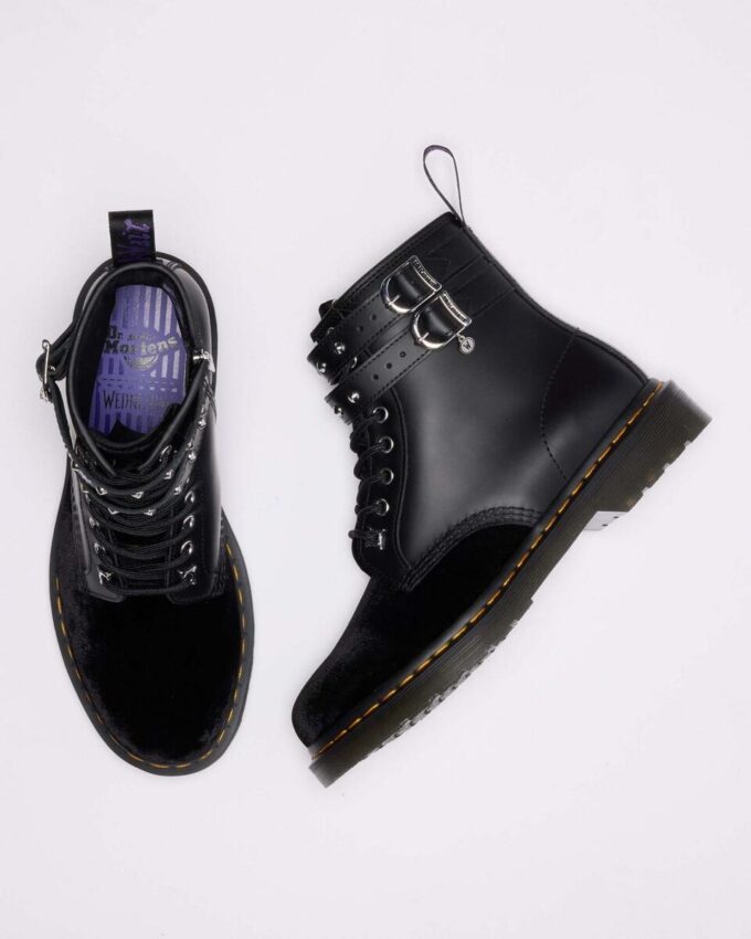 Bottes 1460 Wednesday en velours Bottes 1460 Wednesday en velours