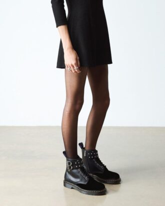 Bottes 1460 Wednesday en velours
