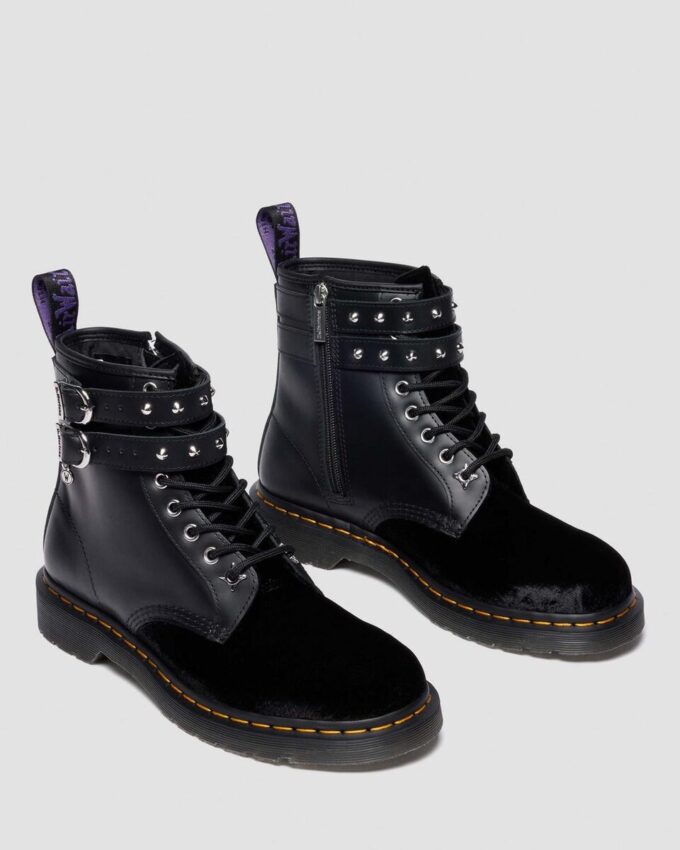 Bottes 1460 Wednesday en velours Bottes 1460 Wednesday en velours