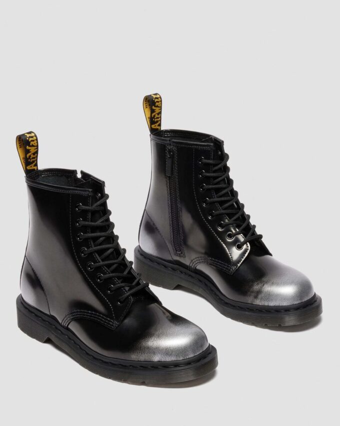 Bottes 1460 ZIP en cuir frotté Arcadia Leather Bottes 1460 ZIP en cuir frotté Arcadia Leather