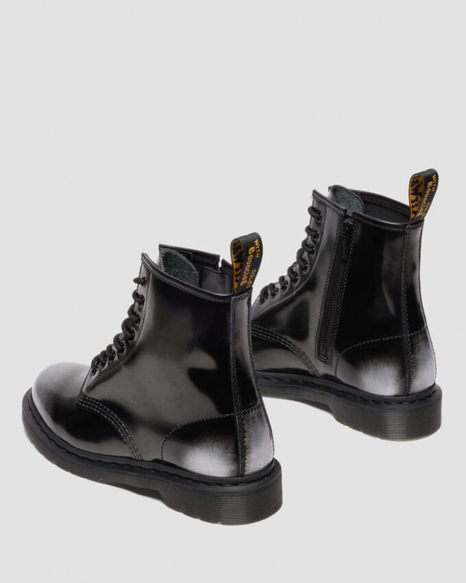 Bottes 1460 ZIP en cuir frotté Arcadia Leather Bottes 1460 ZIP en cuir frotté Arcadia Leather