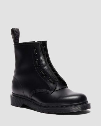 Bottes 1460 ZIP MONO en Smooth Leather Bottes 1460 ZIP MONO en Smooth Leather