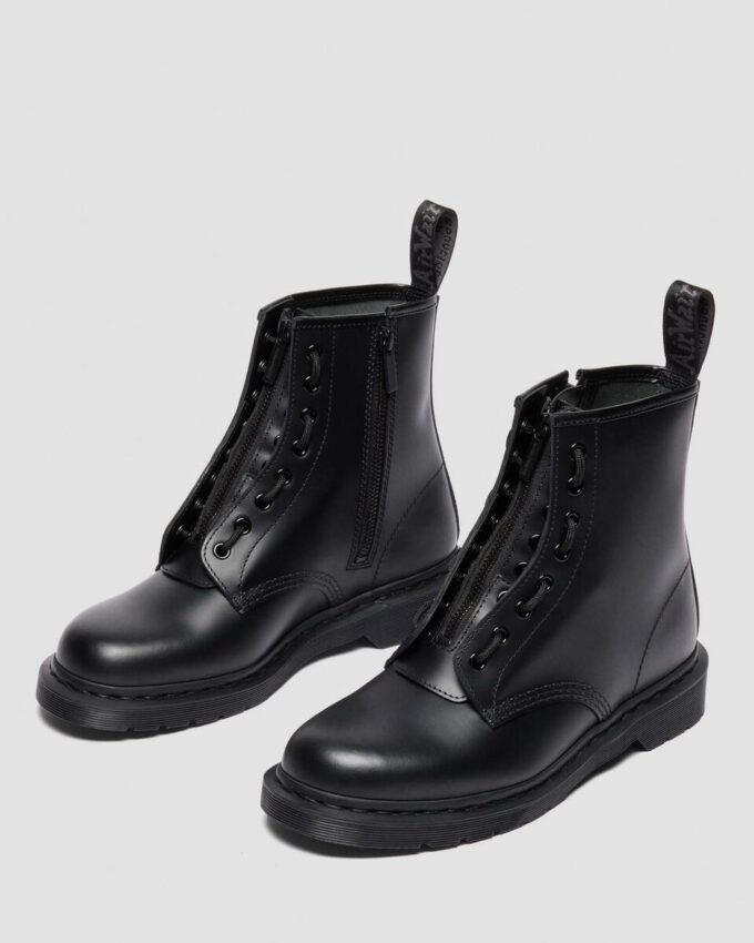 Bottes 1460 ZIP MONO en Smooth Leather Bottes 1460 ZIP MONO en Smooth Leather