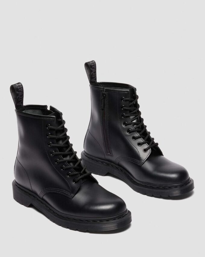Bottes 1460 ZIP MONO en Smooth Leather Bottes 1460 ZIP MONO en Smooth Leather