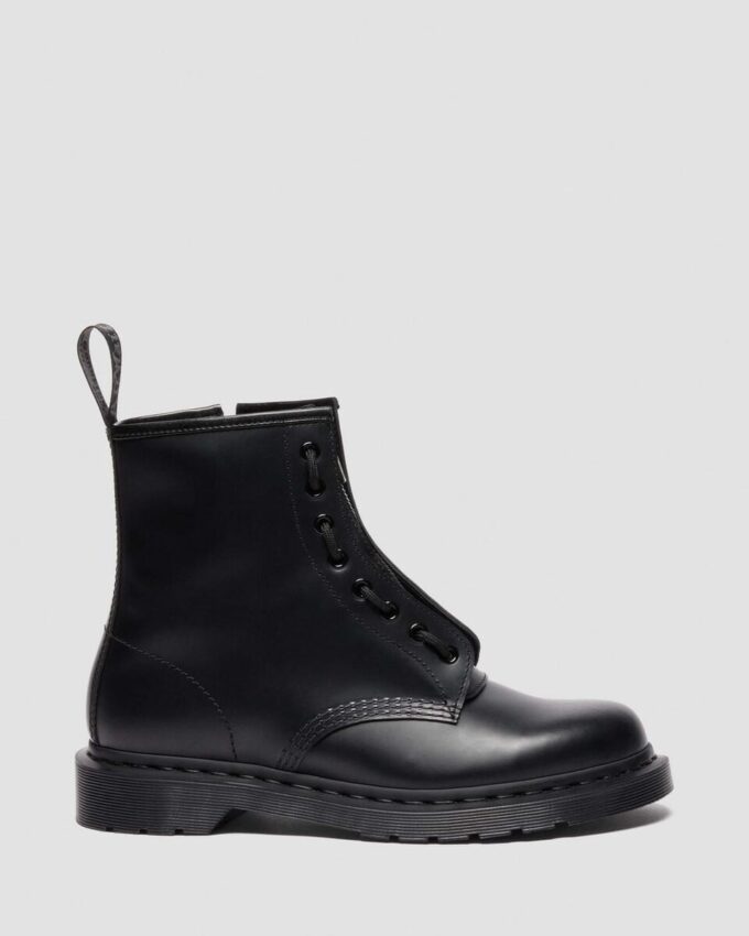 Bottes 1460 ZIP MONO en Smooth Leather Bottes 1460 ZIP MONO en Smooth Leather