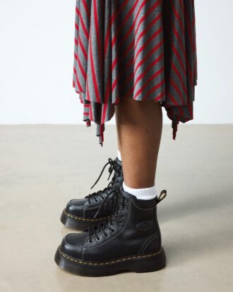Bottes BUZZ 8-EYE en Nappa Leather foulé