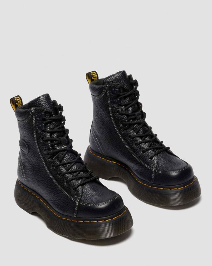 Bottes BUZZ 8-EYE en Nappa Leather foulé Bottes BUZZ 8-EYE en Nappa Leather foulé