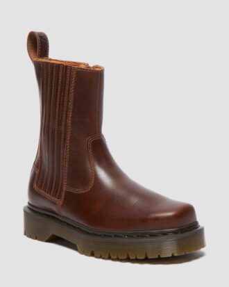 Bottes Chelsea Amaayah Lo en cuir Orleans