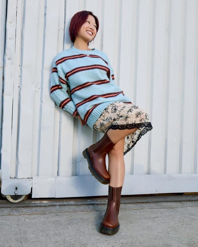 Bottes Chelsea Amaayah Lo en cuir Orleans Bottes Chelsea Amaayah Lo en cuir Orleans