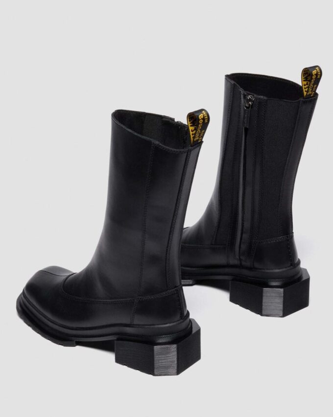 Bottes Chelsea en cuir à bout carré MAYBOLE HI
