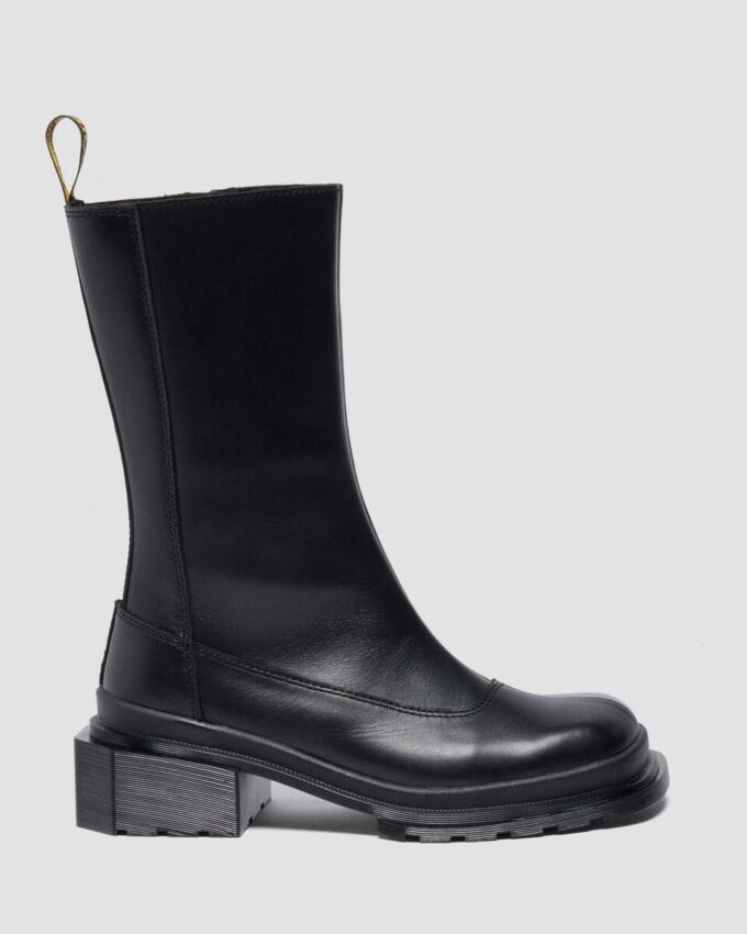 Bottes Chelsea en cuir à bout carré MAYBOLE HI
