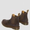 Bottes Chelsea en cuir Crazy Horse à coutures jaunes 2976 Bottes Chelsea en cuir Crazy Horse à coutures jaunes 2976