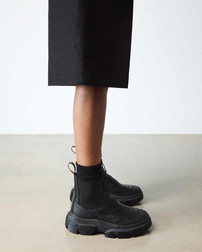 Bottes Chelsea en cuir DMXL Zip Bottes Chelsea en cuir DMXL Zip