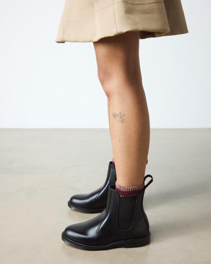 Bottes Chelsea en Smooth Leather FLORA Bottes Chelsea en Smooth Leather FLORA